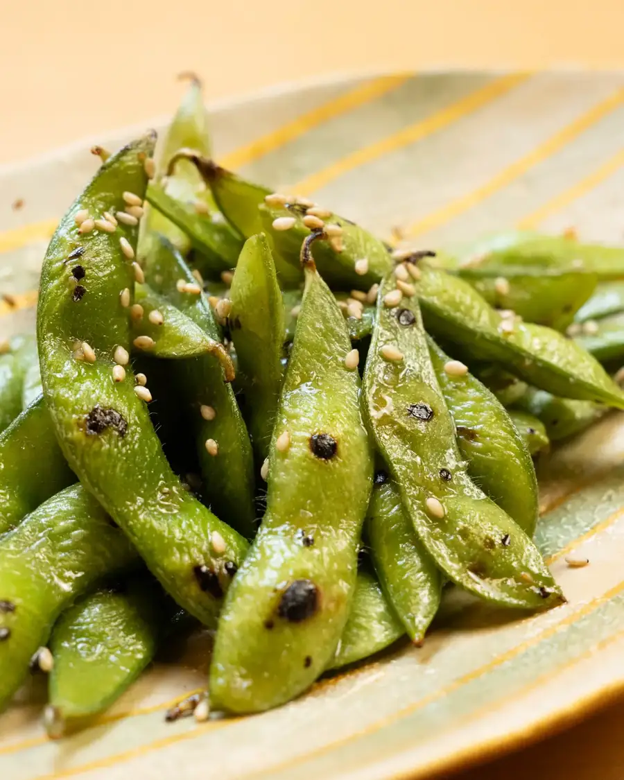 焼き枝豆 / Grilled edamame